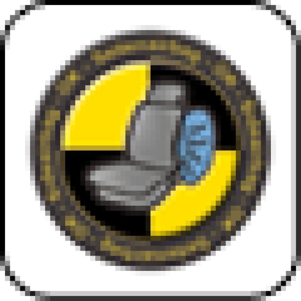 Eco Class Turbo, üléshuzat szett 11db - Kék