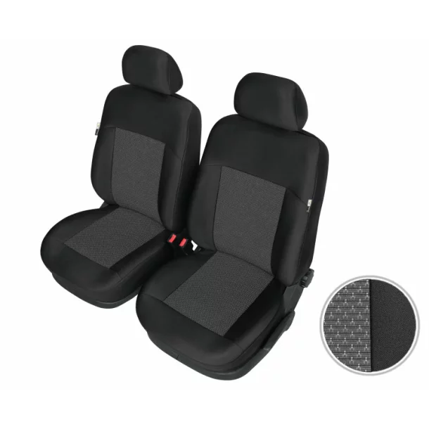 Apollo Lux Super Airbag front seat covers 2pcs - Size L