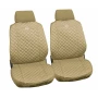 Ziga, pair of high-quality cotton front seat covers - Beige