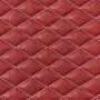 Huse scaun fata din imitatie piele Cover-Tech 2buc - Bordo/Alb