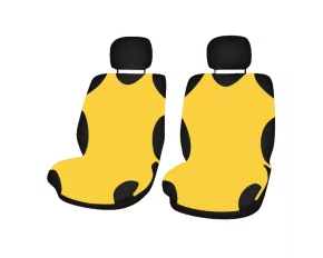 Cridem Sport T-shirt front seat covers 2pcs - Yellow