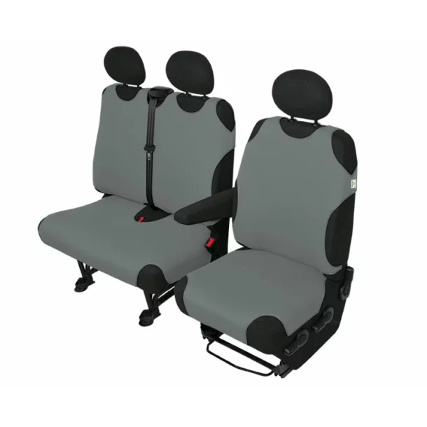 Kegel undershirt seat covers Delivery Van 1+2Seats - Grey