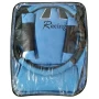 Racing seat covers 13pcs - Black/Blue