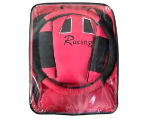 Racing seat covers 13pcs - Black/Red