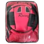 Racing seat covers 13pcs - Black/Red