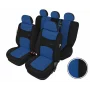 Sport Line+ Super L seat covers 9pcs - Black/Blue