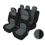 Sport Line+ Super L seat covers 9pcs - Black/Grey