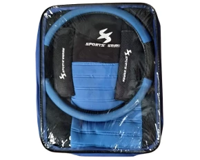 Huse scaun Sport Series 13buc - Negru/Albastru