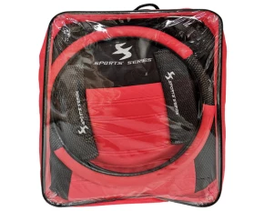 Sport Series seat covers 13pcs - Black/Red - Resealed