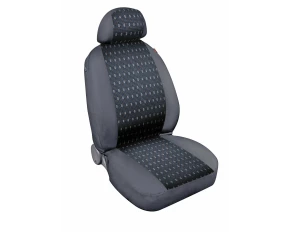 Square high-quality jacquard seat cover set 9pcs - Blue