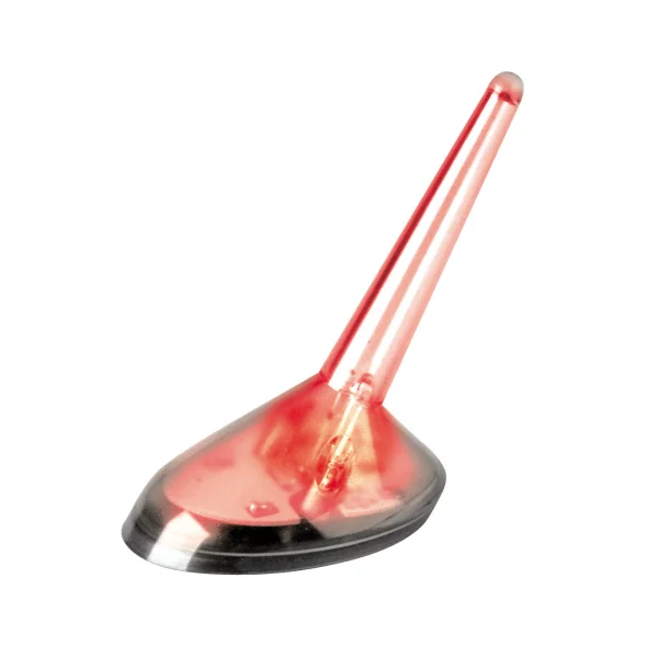 Led illuminated antenna - Blinking light - Red