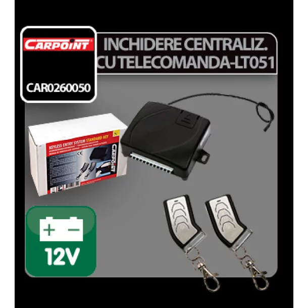 Inchidere centralizata cu telecomanda 12V - LT051