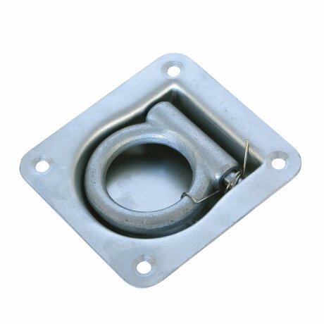 Embedded cargo lashing anchor with eye 35mm - Cridem B2B
