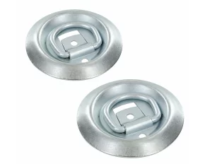 G-1, steel round mount rings, 2 pcs