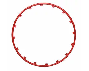 Rim Ringz, Set of 4 wheel protections - Red - 17''