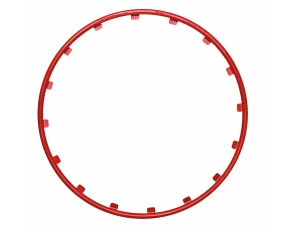 Rim Ringz, Set of 4 wheel protections - Red - 19''