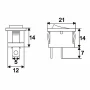 Interupator basculant 1 circuit 6A-250V OFF-ON marcaj I-O