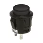 Intrerupator tip buton cu revenire Negru 12V 20A