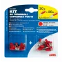 Kit papuci electrici 40buc, mama,tata - 6,3x0,8mm - Rosu