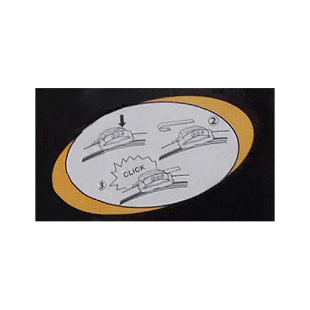 Carxpert flat ablaktörlő -  35 cm (14“) - 1db