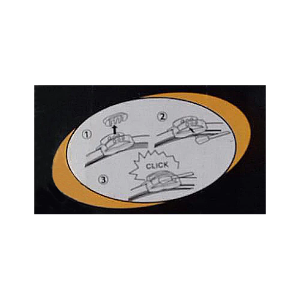 Carxpert flat ablaktörlő -  58 cm (23“) - 1db