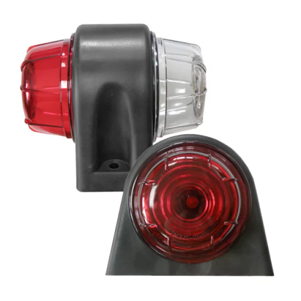 Side light with LED 24V - White/Red