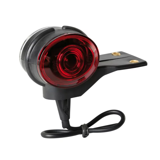 Lampa gabarit camion Ilumia cu 2 LED-uri 24V - Alb/Rosu - Stanga