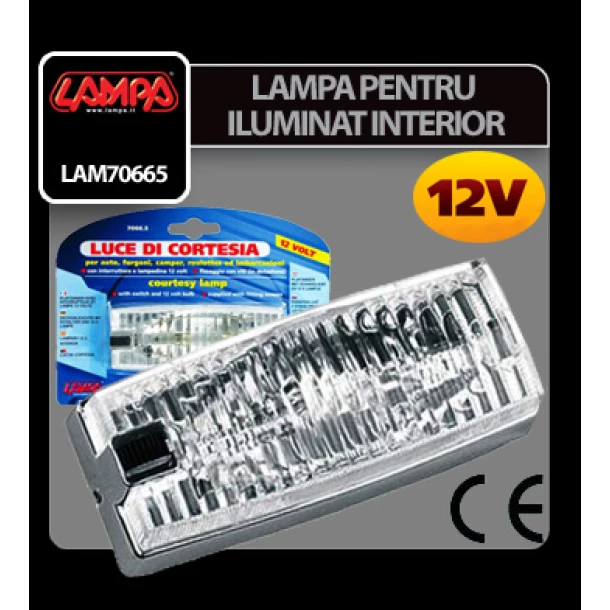 Lampa pentru iluminat interior 12V - Resigilat