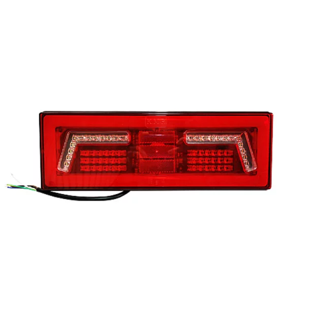 102LED-es hátsó féklámpa kábellel 12/24V KMR1 375,2x130,2mm - Jobb