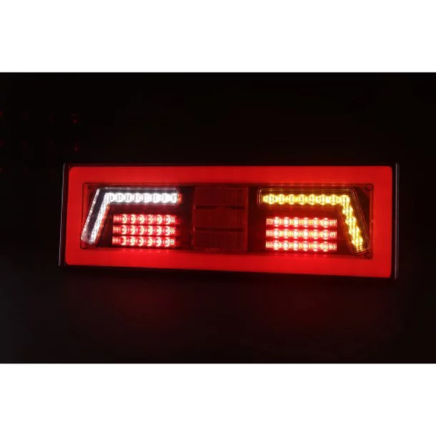 102LED-es hátsó féklámpa kábellel 12/24V KMR1 375,2x130,2mm - Jobb