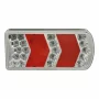 Hátsó stop lámpa LED-es 7funkciós 227x106mm Carpoint - Jobb