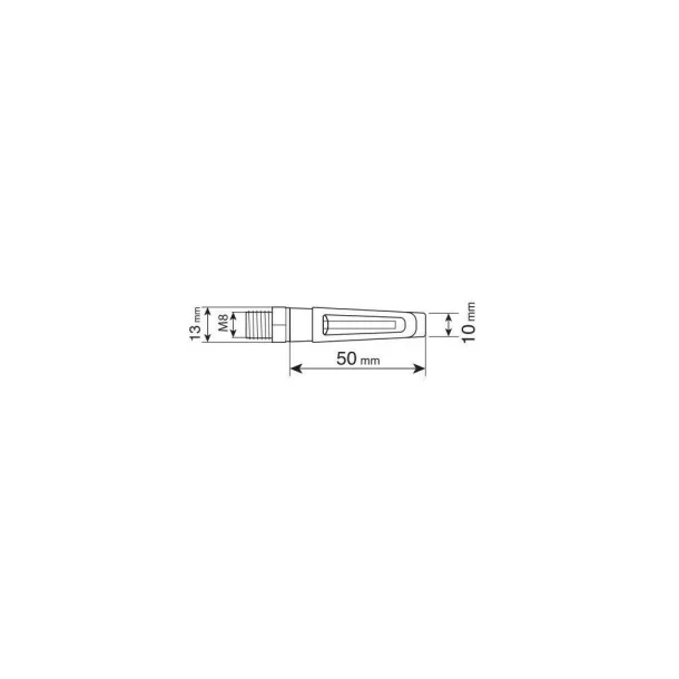 Irányjelzők Nail COB LED 12V 2db - Fekete