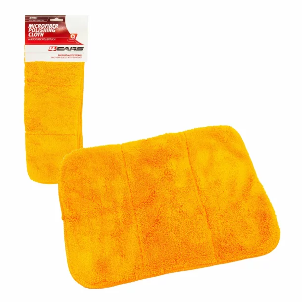 4Cars Microfiber polishing cloth 27x37cm