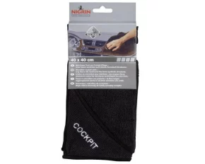 Microfiber cloth for wiping cockpit 40x40cm Nigrin