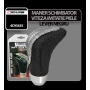 Maner schimbator viteza imitatie piele Lever negru 4Cars