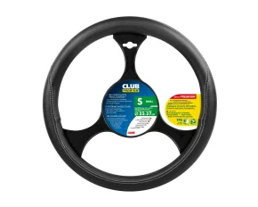 Club, TPE steering wheel cover - S - Ø 35/37 cm - Black