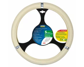 Cromox, TPE steering wheel cover - S - Ø 35/37 cm - Beige