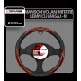 Fautánzatú kormányhuzat masszázzsal - M - Ø 37/39 cm