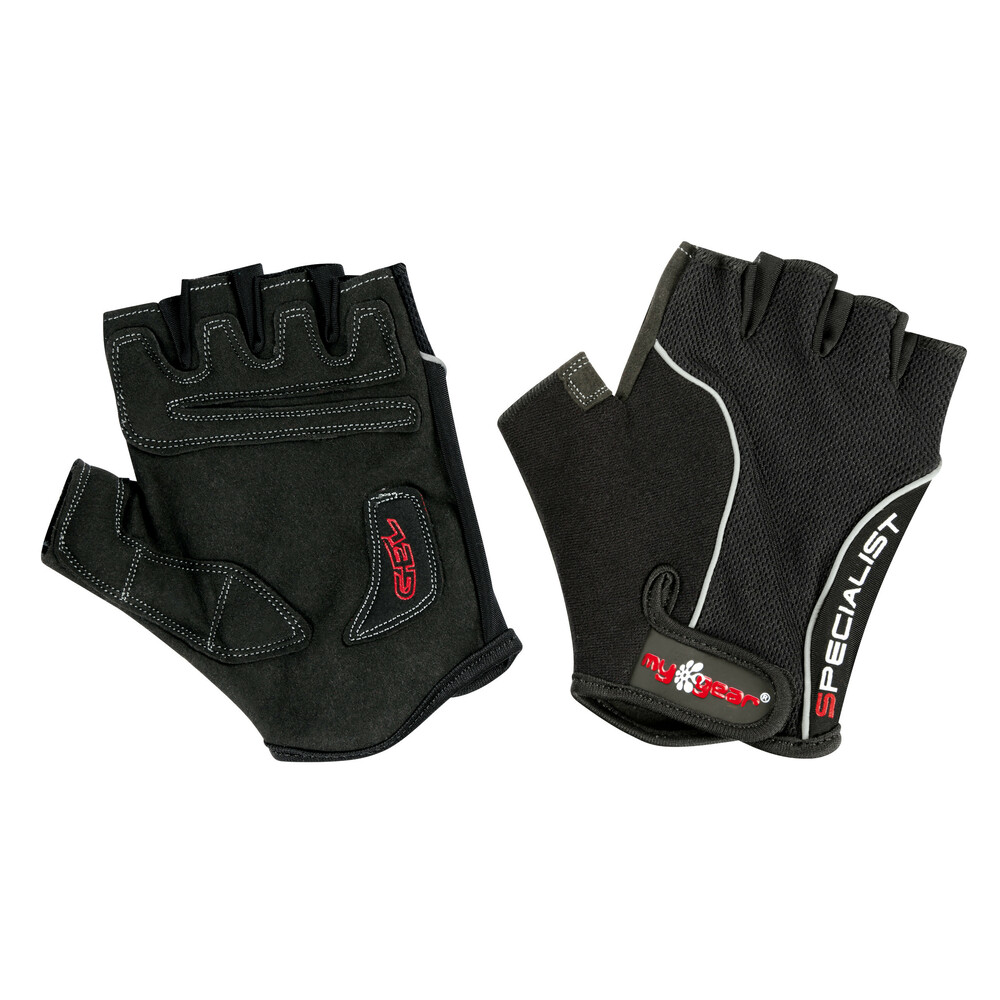 Specialist Fresh, bike gloves - M - Black/White thumb