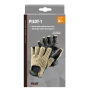 Pilot-1 half finger driving gloves - M - Black - Resealed
