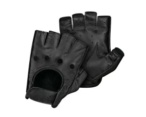 Pilot-2 half finger driving gloves - M - Black