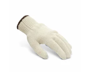 Non-slip cotton gloves with pvc dots - L