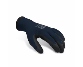 Polyester glove with latex coating