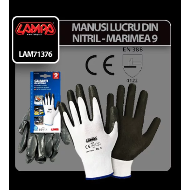 Nitrile gloves - 9