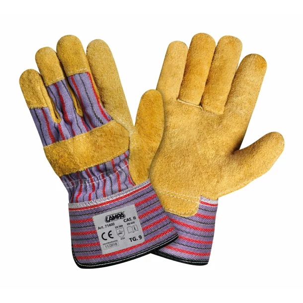 Real leather working gloves - 9
