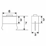 Microintrerupator 1 circuit 0,05A-12VDC OFF-(ON)