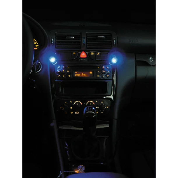 Mini proiectoare Dash-Lites 2, LED 2buc 24V - Albastru