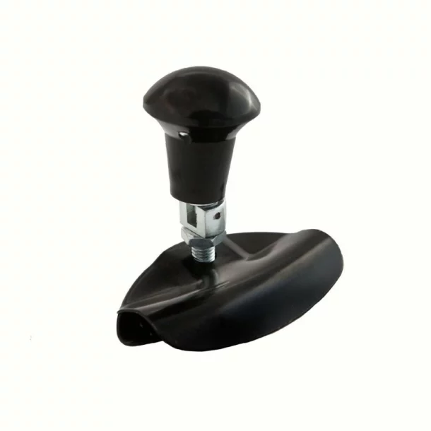 4Cars Steering wheel knob - Black