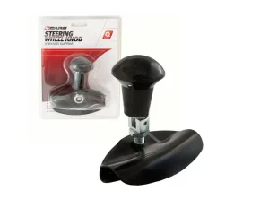 4Cars Steering wheel knob - Black