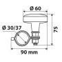 Nuca rotire volan Spinny Line - Carbon/Rosu